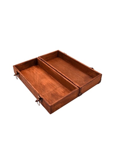 Ahşap Kutu 35cmx14cm Genişlik I 10cm Yükseklik Çok Amaçlı Kayın Ahşap