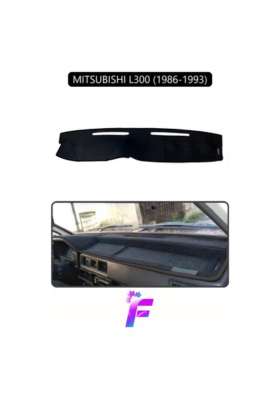 Mıtsubıshı L300 1986-1993 Araca Özel Torpido Örtüsü Kolay Montaj Güneşten Korur Koruma H48