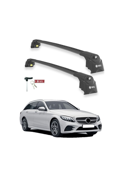 Turtle Mercedes-benz C-class S205 2015-2021 Ara Atkı Air2 Siyah