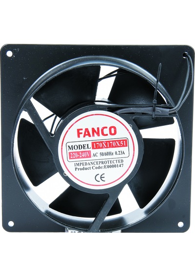 Fanco 17*17*51Mm Kare Fan
