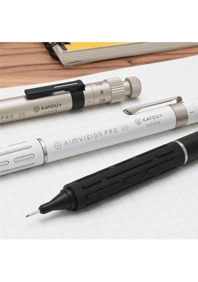 Kayou Plus Aimvision Pro Teknik Çizim Mekanik Kurşun Kalem Snow White Kamp-aıpwh Beyaz
