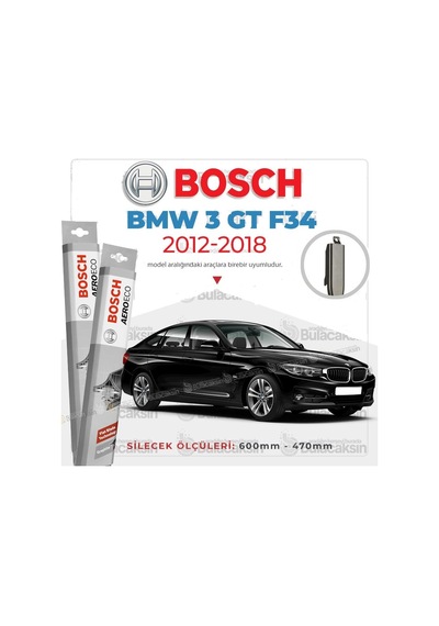 Bmw 3 F34 Muz Silecek Takımı 2013-2017 Bosch Aeroeco