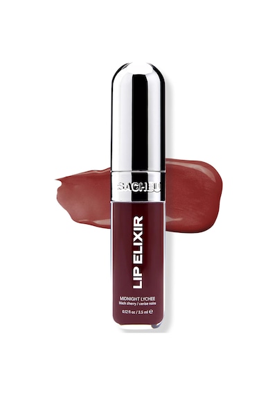 Sacheu Lip Elixir 3 Ü 1 Arada Renkli Dudak Parlatıcı 04 Midnight Lychee 3.5ml 04 Midnight Lychee