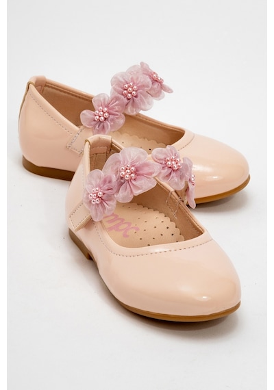 Mnpc Kız Çocuk Pudra Fashion Babet 25y1b10054173 Pudra