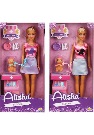 Bebek Set Alisha Veteriner Aksesuarlı 1 Adet Fiyatıdır
