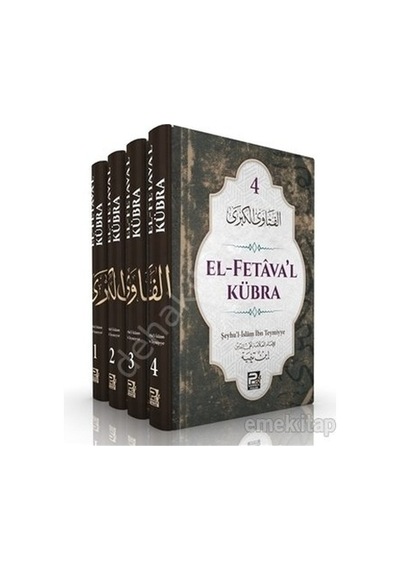 El Fetaval Kübra 4 Cilt Şeyhul Islam Ibn Teymiyye