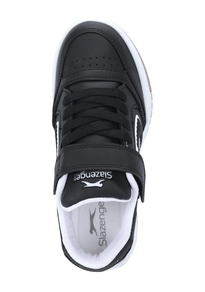 Slazenger Cobra F Unisex Çocuk Siyah / Beyaz Günlük Spor Ayakkabısı Siyah - Beyaz