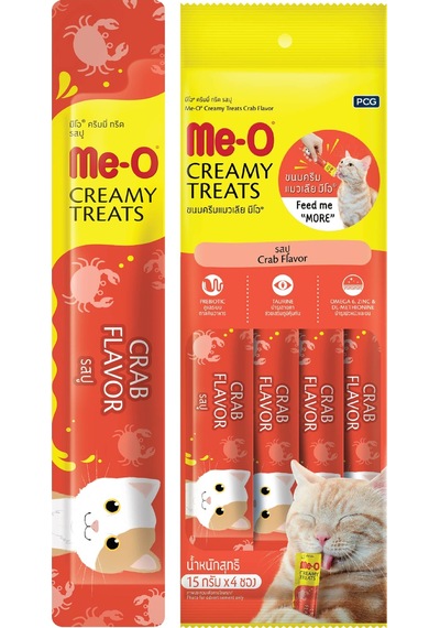 Me-o Creamy Kedi Ödül Maması Yengeç Ve Ton Balığı 15 Gr