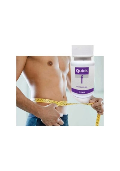 Quickf Bölgesel Yağ Yakımını Destekleyen Selülitinizin Yeni Sırrı Jel 50 Ml + Quickf 15'li Diyet Cap