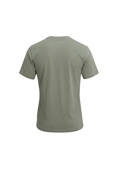 Uki Buz Yeşili Bisiklet Yaka Basic T-shirt