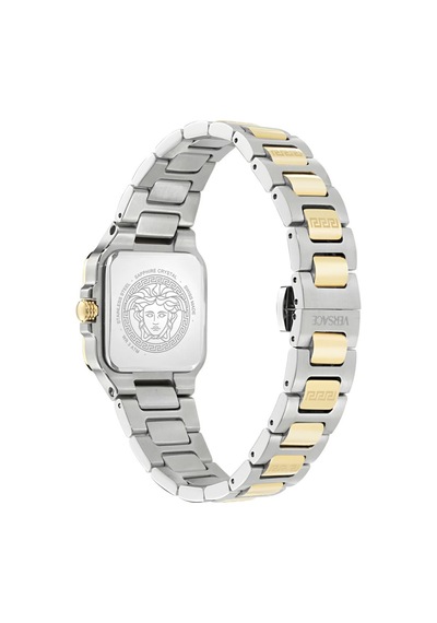 Versace Greca Edge Vrscve5g00326 Kadın Kol Saati Metalik Gri