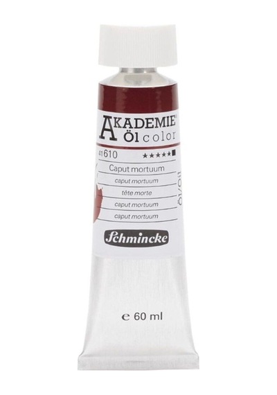 Schmincke : Akademie Yağlı Boya : 60 Ml : 610 Caput Mortuum