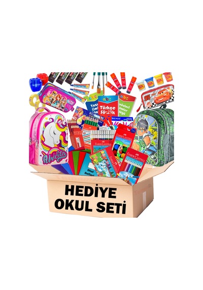 Faber Full Okul Seti Kuru Sulu Pastel Keçeli Boya Çanta N11.19538