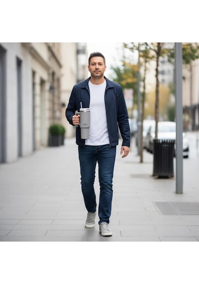 Any Morning Vaha 1200 Ml Üç Kademe Çevirmeli Kapaklı Çift Katman Çelik Termos Mug Su Yeşili Sı2440217 Yeşil