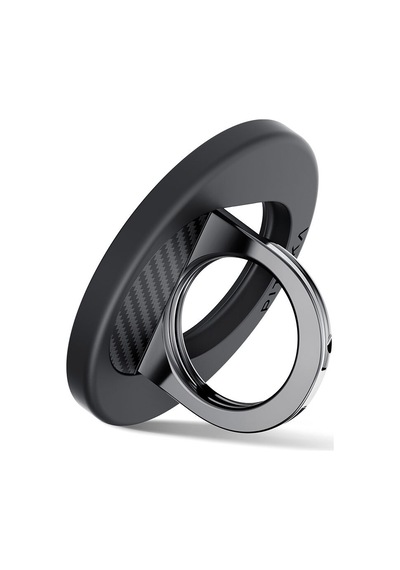 Pitaka 600d Aramid Fiber Black-grey Twill Magez Grip 3 Magnetik Ring Stand Telefon Tutucu Siyah-gri
