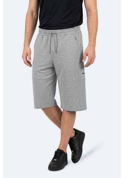 Slazenger Noctura Erkek Kapri Gri Şort