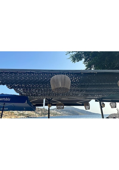 Kamuflaj Örtü Ağ İthal Kumaş Gölgelik Dekoratif Antrasit Renk File 3 M X 4 M