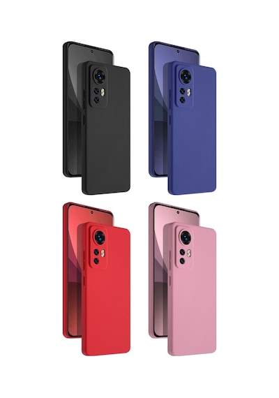 Xiaomi 12 / 12X / 12S Campro Serisi Korumalı Silikon Kılıf Al3427