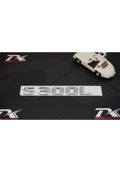 S300L Bagaj Krom Metal 3M 3D Yazı Logo