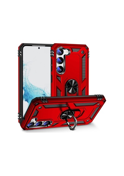 Galaxy S23 Plus Kılıf Zore Vega Kapak Kırmızı