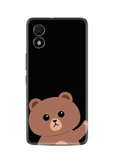 Tcl 303 Kılıf Excode Resimli Desenli Silikon Platinium Series Hello Bear 1905