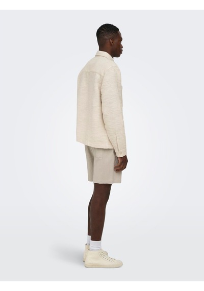 Only & Sons Eddie Erkek Bej Şort 22037537-slg Krem