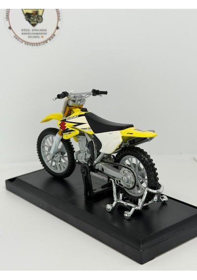 Suzuki Rm-z 250 Cross Motor Diecast Model Motosiklet 1:18 Kutulu