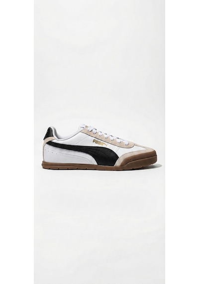 Puma 402612 01 Super Turino Beyaz-siyah Erkek Spor Ayakkabı Beyaz