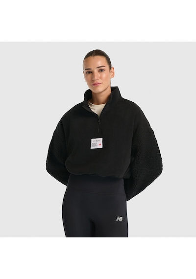 New Balance Nb Lifestyle Kadın Siyah Sweatshirt Wnc3512-bk SiYAH