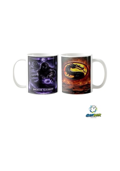Mortal Kombat Noob Saibot Kupa Bardak Tek Adet K0340 Çok Renkli