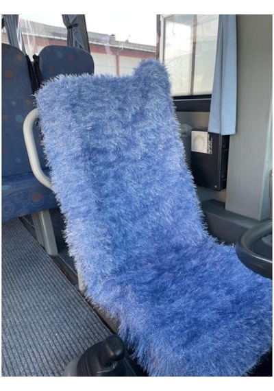 Peluş Koltuk Örtüsü