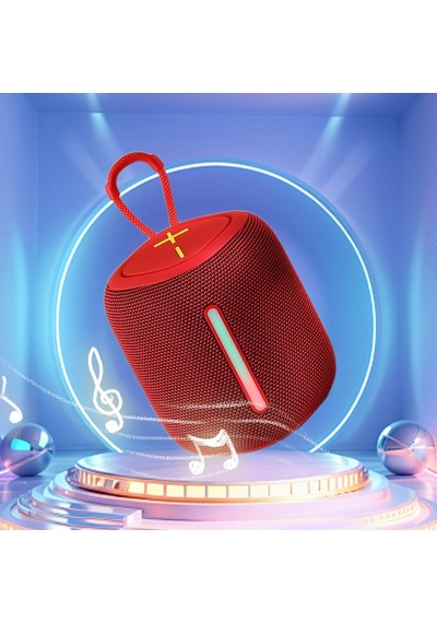 Hobimtek S06 Rgb Işıklı Kumaş Sd/aux Taşınabilir Şarjlı Bluetooth Hoparlör