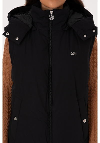U.s. Polo Assn. Kadın Siyah Yelek Dokuma 50308613-vr046 Siyah