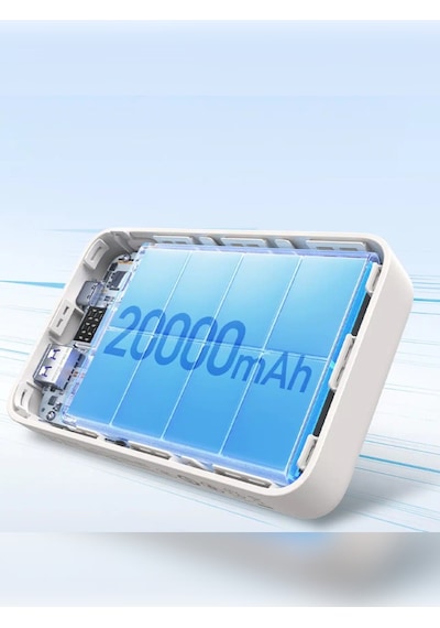 Ugreen 35340 20.000 mAh PD 20 W Kablolu Hızlı Şarj Powerbank Bej