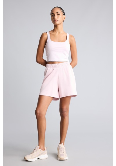 Defacto Kare Yaka Basic Crop Sporcu Atlet H2003ax26aupn688 Pembe-pn688
