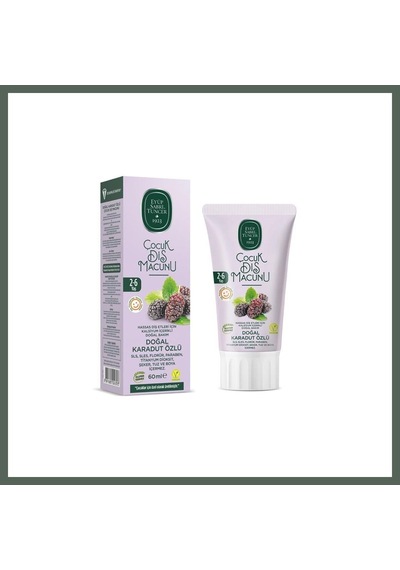 Bezos Diş Macunu Karadut 60ml Çocuk 1 Adet Bzstk