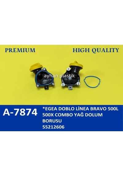 A-7874 - Yağ Dolum Borusu Ve Contası Egea Doblo Linea Bravo 500