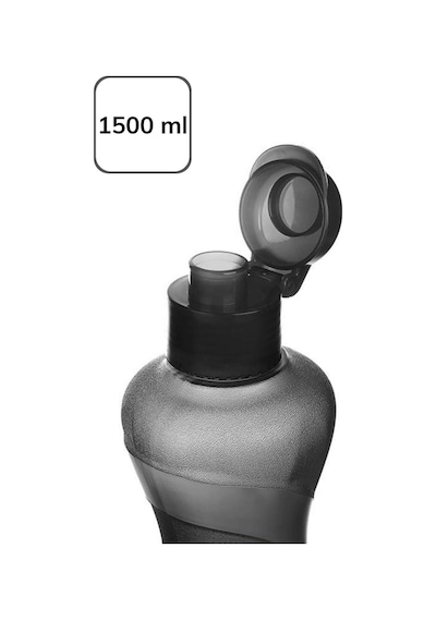 Go İthalat 1500ml Kapasiteli Sporcu Tipi Suluk Pratik El Matarası Açık Mavi