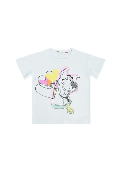 Scooby-doo Kız Çocuk Tişört 10-13 Yaş Beyaz 18849182824s2 Beyaz