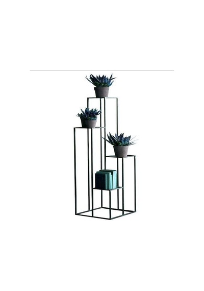 Metal Çiçeklik 4 Katlı Iskandinav Saksılık Sehpası Wd-217