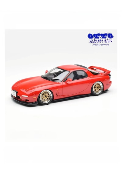 Otto 1:18 2020 Mazda Rx7 Khyzyl Project Cars Series Kırmızı Model