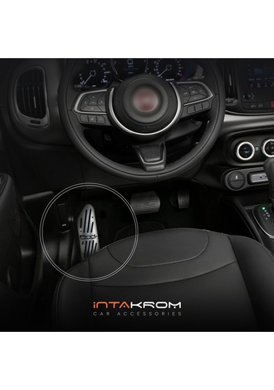 intakrom Fiat 500L Krom Ayak Dinlendirme Pedalı - 2013 -2017