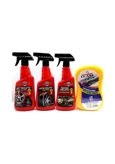 Gd 24 Oto Bakım 4'lü Set Lastik, Jant, Torpido Sku: Zeusstk8e9d385007
