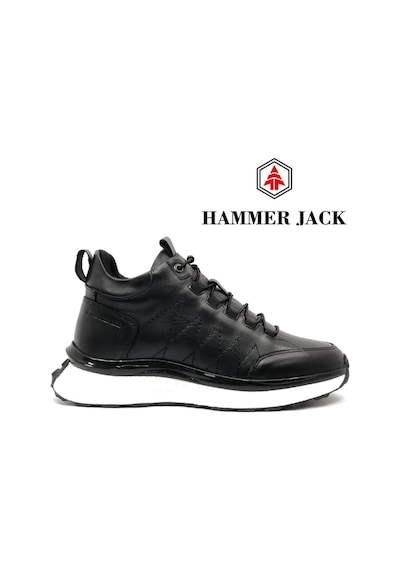 Hammer Jack 102-24940-m Creek Deri Erkek Bot Siyah - Beyaz