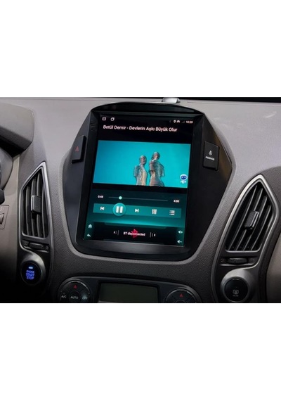 Hyundai İx35 2k Görüntü Kaliteli Tesla 9.7 Inch Multimedya Sistemi 4+64 Clarion 2010-2015 9"