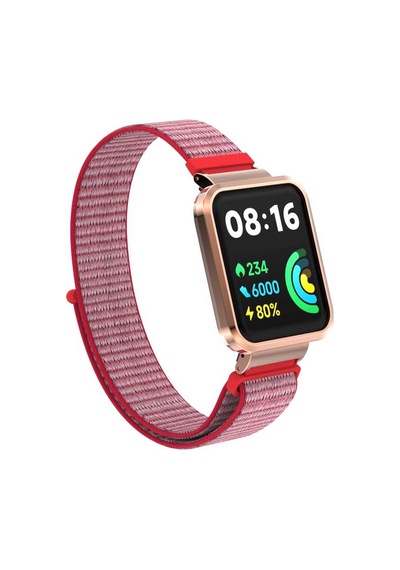 Xiaomi Redmi Watch 2 Lite Uyumlu Krd-61 Hasır Zore Kordon-no20