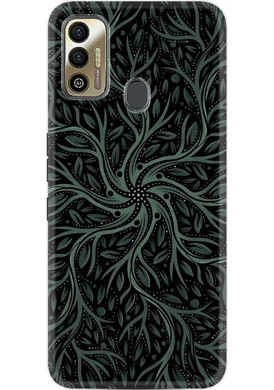 Kilifland Tecno Sparrk 7T Kilif Silikon Desen Sarmasiklar 1675 523387072