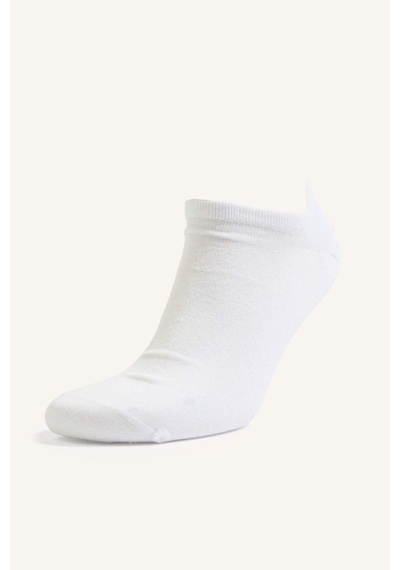 Defacto Erkek 10lu Pamuklu Sneaker Beyaz Çorap I3490axnswt1 Beyaz-wt1
