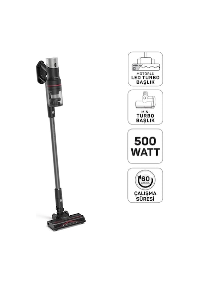 Arzum AR4209 MagiClean Flex Dikey Şarjlı Süpürge 500 W 60 Dk Kullanım
