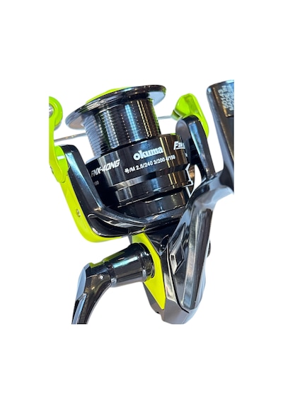 Okuma Fın Chaser 4000 240cm 20-40gr Remixon Double Black Turna Spin Olta Takımı Seti